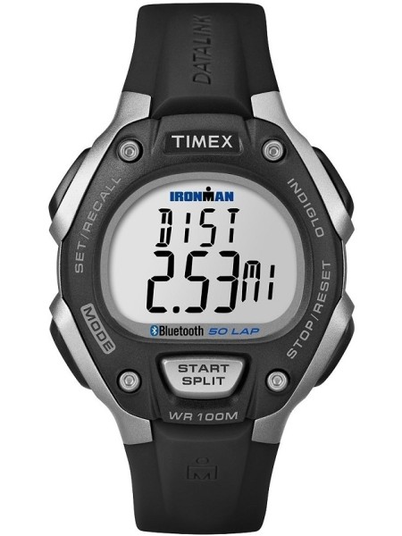 Timex TW5K86300H4 damklocka, plast armband