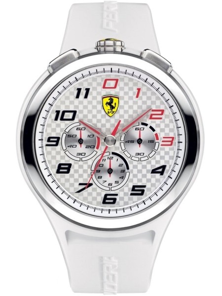 Ferrari F-0830102 men's watch, silicone strap