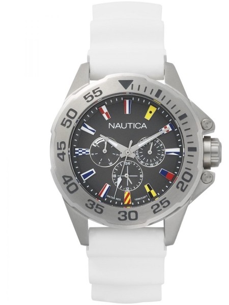 Nautica NAPMIA002 men's watch, silicone strap