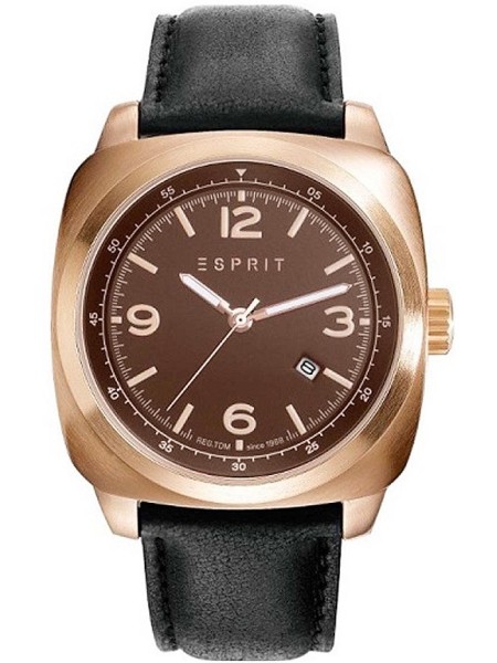Esprit ES103611010 men's watch, real leather strap