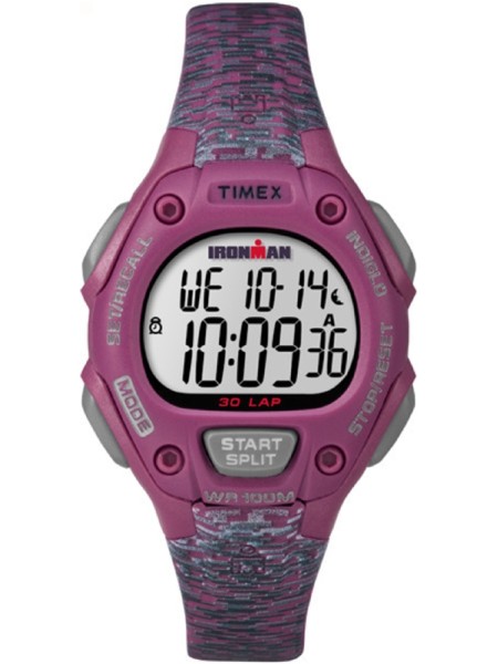 Timex TW5M07600 ladies' watch, plastic strap