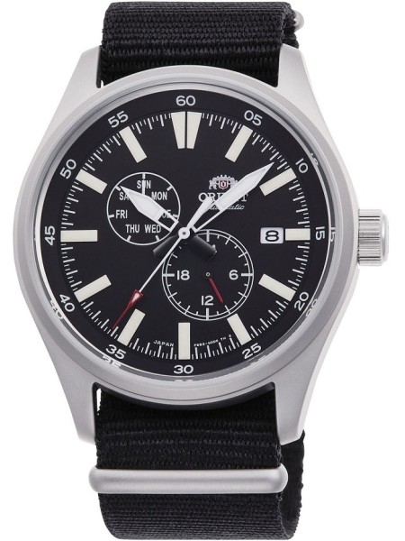Orient Automatic RA-AK0404B10B men's watch, textile strap