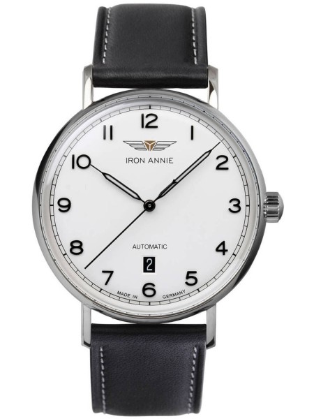 Iron Annie 5954-1 men's watch, real leather strap