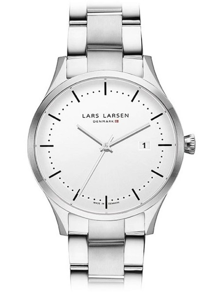 Lars Larsen 119SWSB men's watch, stainless steel strap