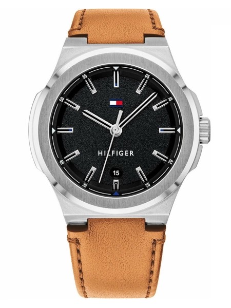 Tommy Hilfiger Princeton TH1791650 men's watch, real leather strap