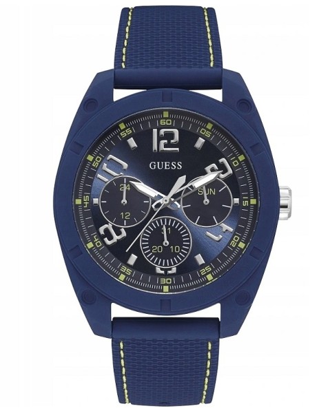Guess W1256G3 men's watch, silicone strap