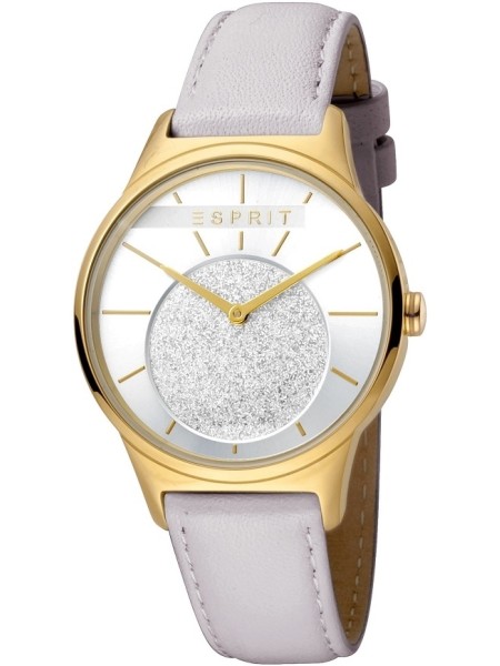 Esprit ES1L026L0025 Relógio para mulher, pulseira de cuero real