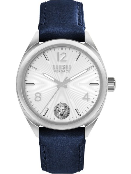 Versus by Versace VSPLI1319 men's watch, real leather strap