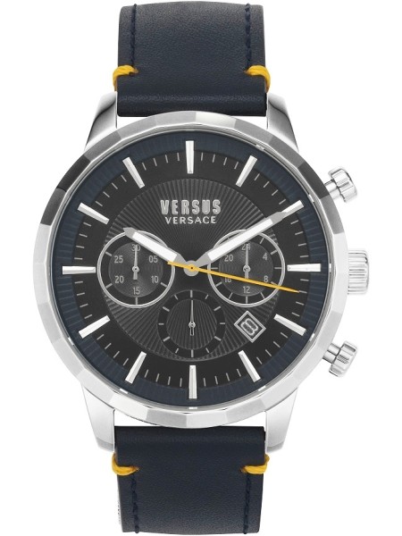 Versus by Versace VSPEV0219 men's watch, real leather strap