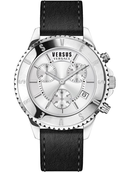 Versus by Versace VSPGN2019 men's watch, real leather strap