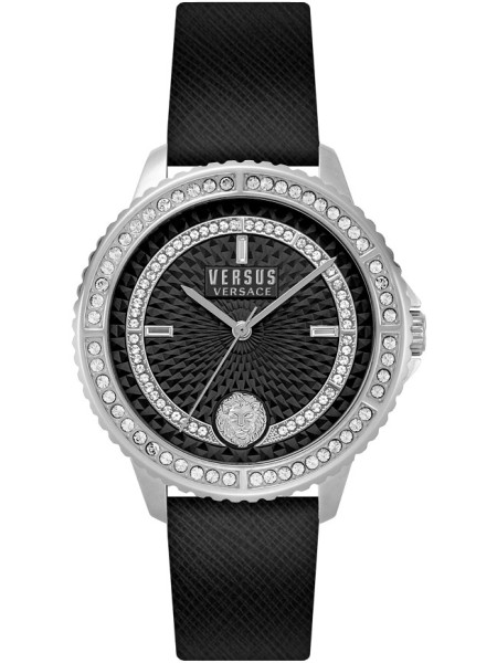 Versus by Versace VSPLM1719 ladies' watch, real leather strap
