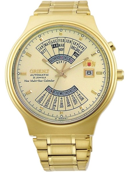 Orient FEU00008CW men's watch, stainless steel strap