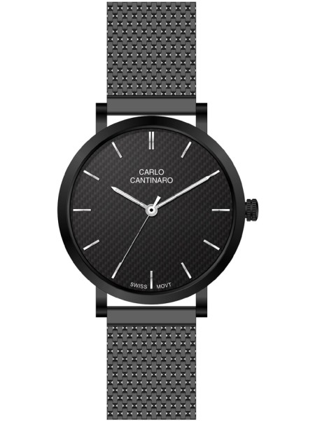 Carlo Cantinaro CC1001GM011 men's watch, stainless steel strap