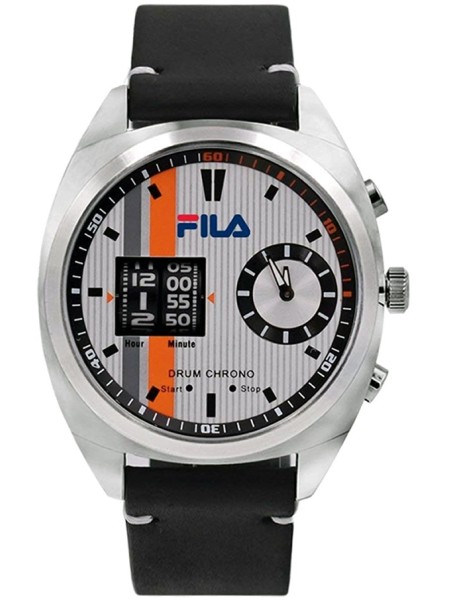 FILA 38-844-003 men's watch, real leather strap