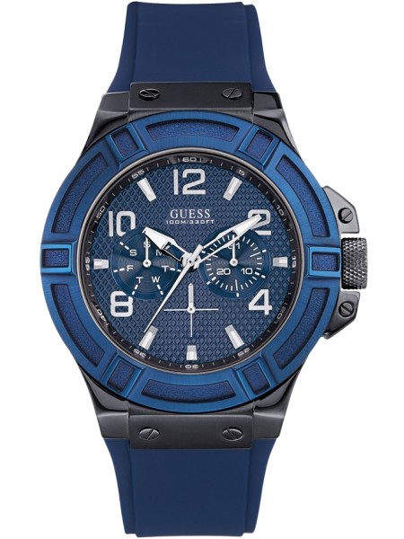Guess W0248G5 men's watch, silicone strap