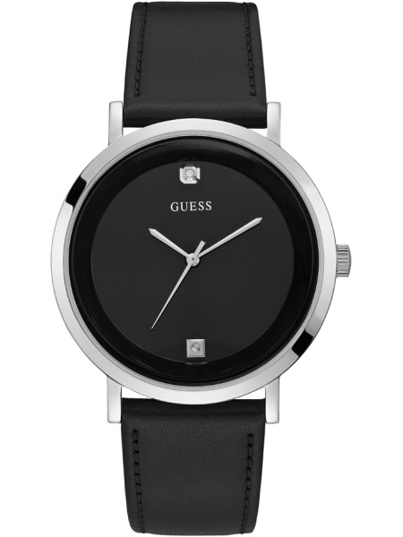 Guess GW0009G1 men's watch, real leather strap