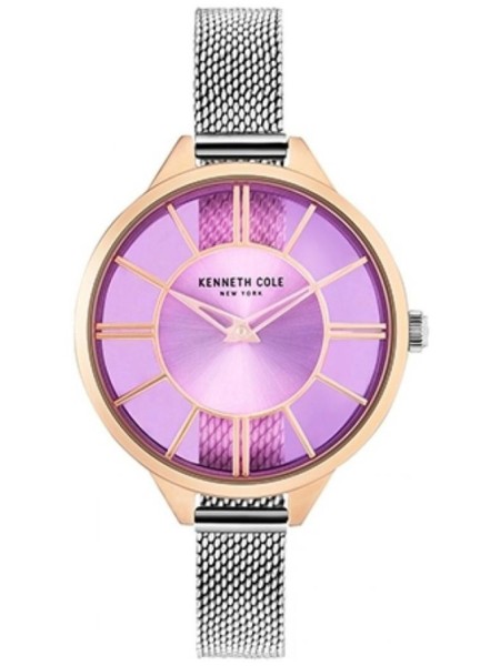 Kenneth Cole KC50538002 Relógio para mulher, pulseira de acero inoxidable