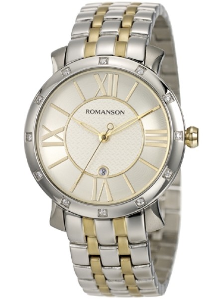 Romanson TM1256QL1CA11G ladies' watch, stainless steel strap