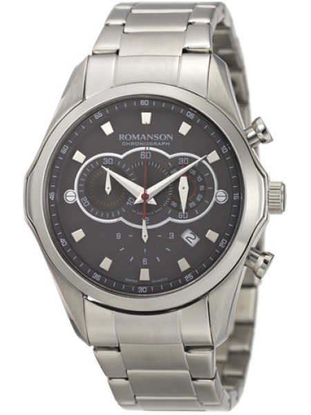 Romanson TM3207HM1WAA2W men's watch, stainless steel strap