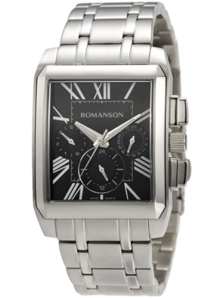 Romanson TM3250FM1WA32W men's watch, stainless steel strap