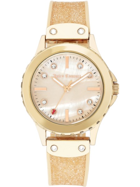 Juicy Couture JC 1012RMLP ladies watch silicone rubber strap