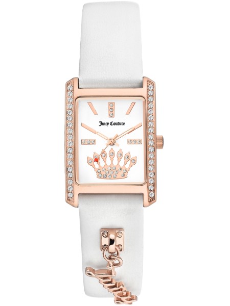 Juicy Couture JC/1030RGST ladies' watch, real leather strap