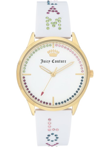 Juicy Couture JC/1084GPWT ladies' watch, plastic strap
