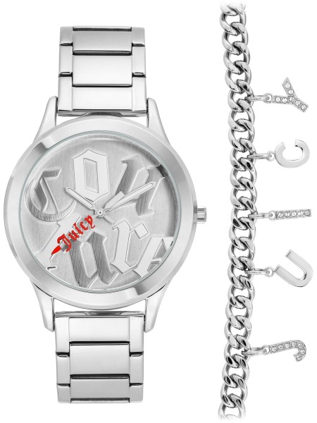 Juicy Couture JC/1147SVST ladies' watch, alloy strap