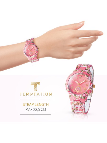 Temptation TEA-2015-01 ladies' watch, alloy strap