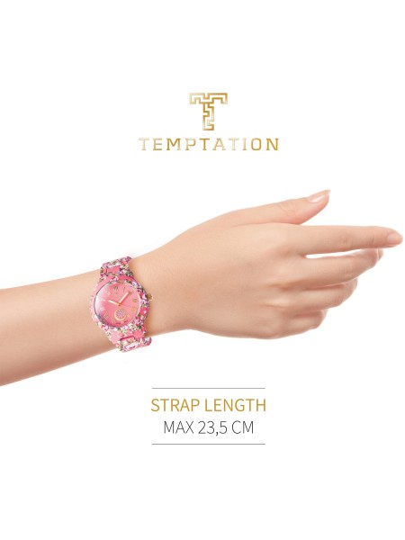 Temptation TEA-2015-01 ladies' watch, alloy strap