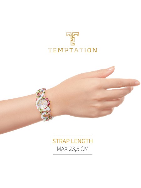 Temptation TEA-2015-02 moterų laikrodis, alloy dirželis