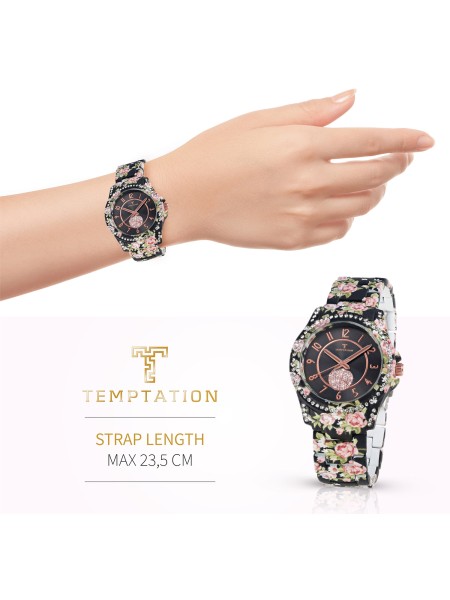 Temptation TEA-2015-08 ladies' watch, alloy strap