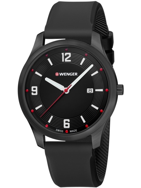 Wenger City Active 01.1441.111 men's watch, silicone strap