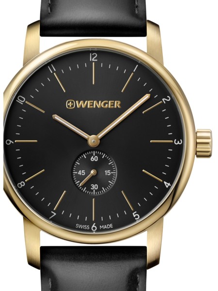 Wenger Urban Classic 01.1741.101 men's watch, cuir véritable strap