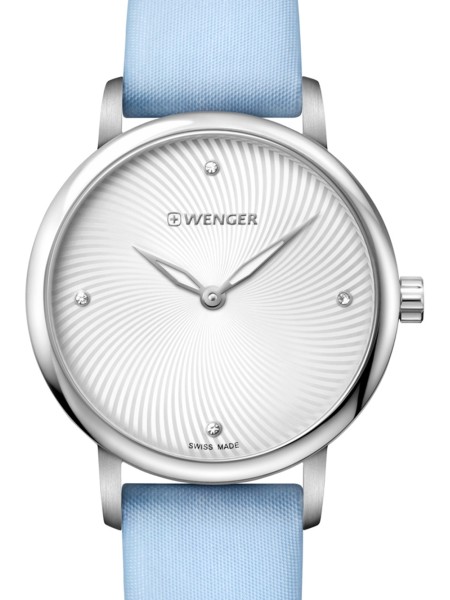 Wenger Urban Donnissima 01.1721.108 Relógio para mulher, pulseira de silicona