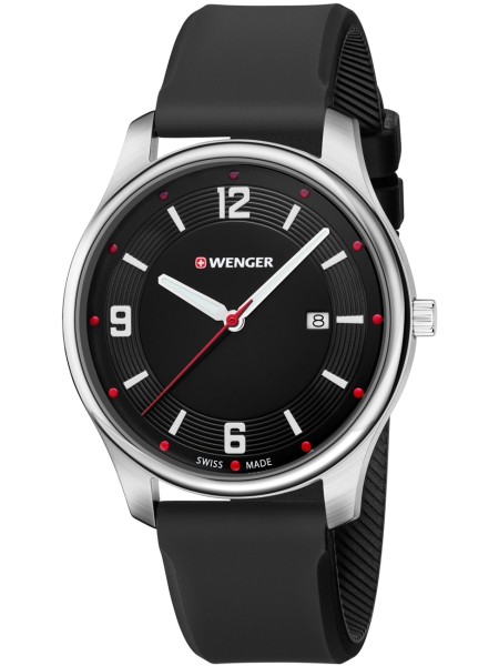 Wenger 01.1441.109 montre pour homme, silicone sangle