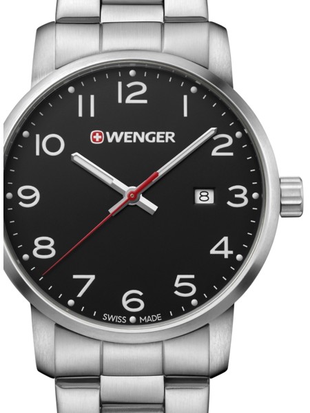 Wenger Avenue 01.1641.102 men's watch, stainless steel strap