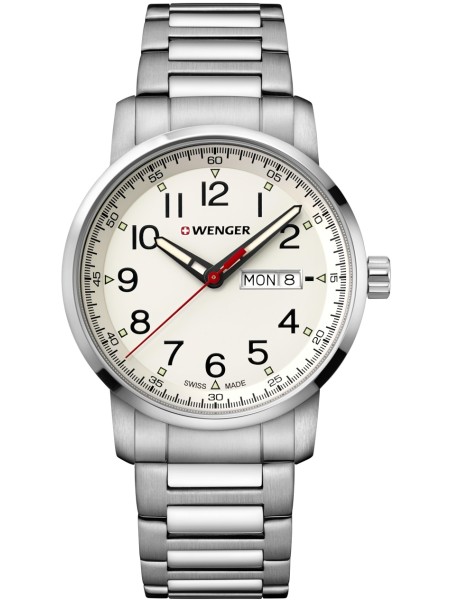 Wenger Attitude 01.1541.108 men's watch, stainless steel strap