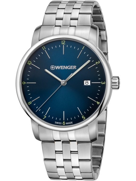 Wenger Urban Classic 01.1741.123 men's watch, acier inoxydable strap