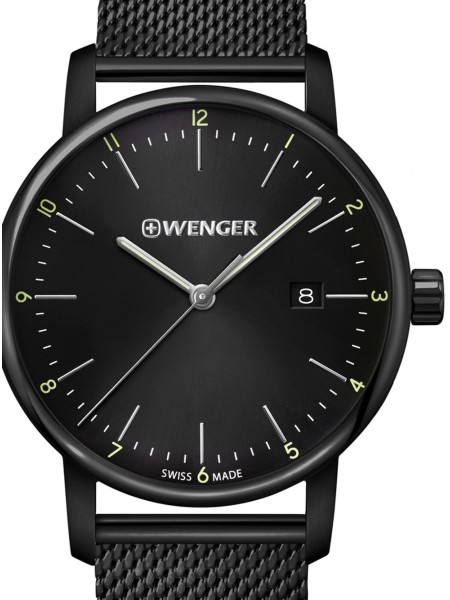 Wenger 01.1741.137 men's watch, stainless steel strap