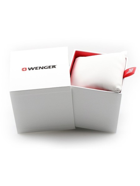 Wenger Metropolitan 01.1731.121 Herrenuhr, stainless steel Armband
