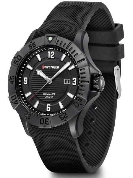 Wenger Seaforce Diver 200M - 01.0641.134 montre pour homme, silicone sangle