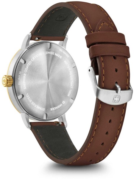 Wenger Urban Classic 01.1731.118 Herrenuhr, real leather Armband