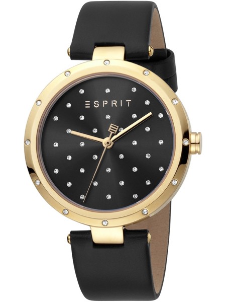 Esprit ES1L214L0025 Relógio para mulher, pulseira de cuero real