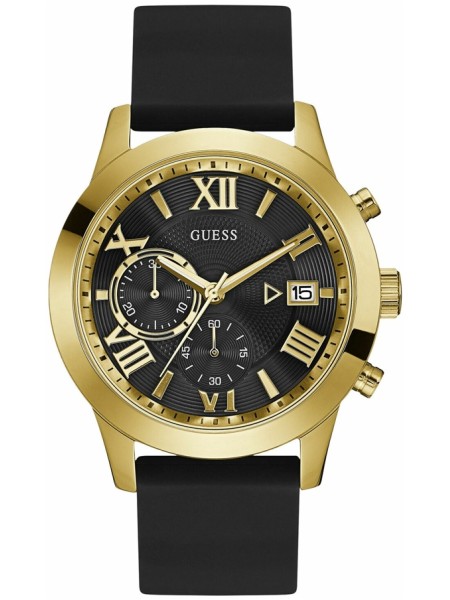 Guess W1055G4 men's watch, silicone strap