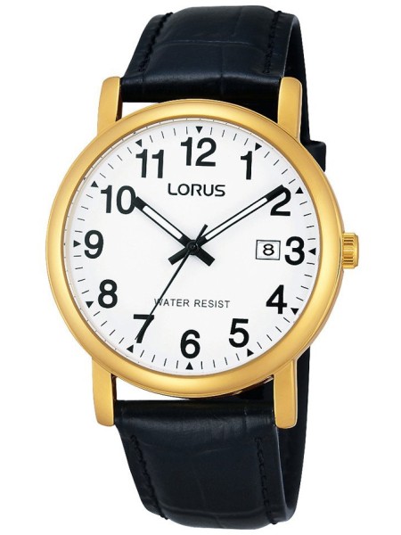 Lorus RG836CX9 herenhorloge, echt leer bandje
