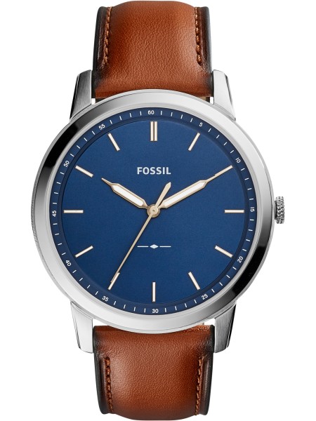 Fossil FS5304 men's watch, real leather strap