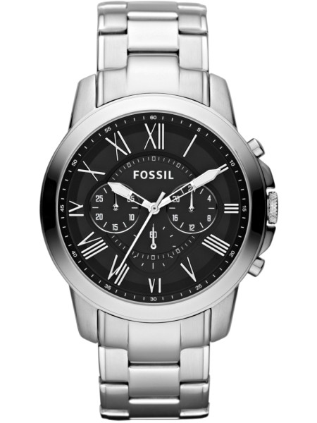 Fossil FS4736IE montre pour homme, stainless steel sangle