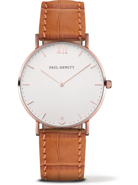 Paul Hewitt PH-6455184L ladies' watch, real leather strap