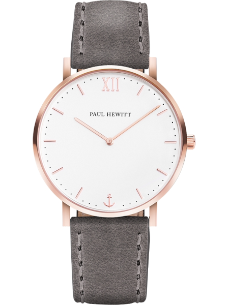 Paul Hewitt PH-6451711L ladies' watch, real leather strap